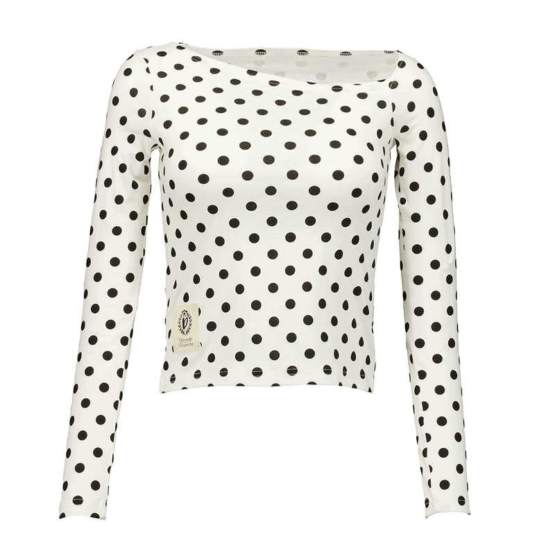 【MADE】Doyoubi Dimanche Dot T-Shirt [Ivory]