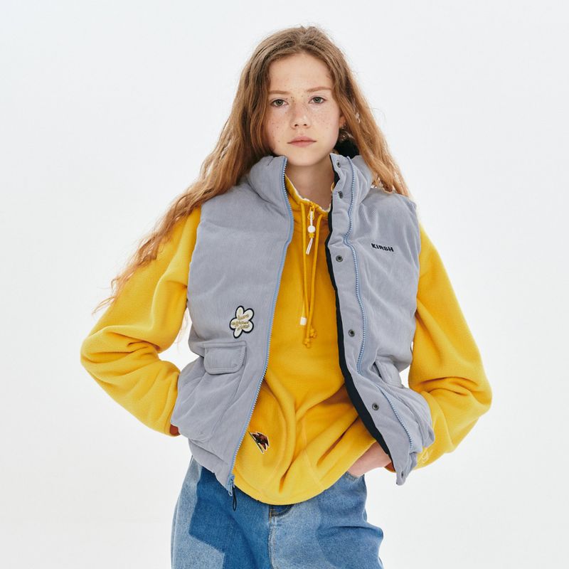 KIRSH（キルシー）の「HALF ZIP UP FLEECE TOP [MUSTARD]（Jackets/Outerwear）」