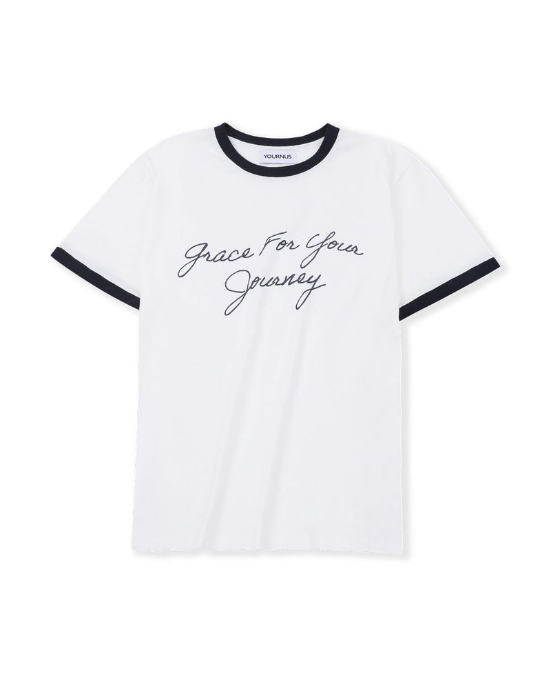 26SS★ Grace Crop Ringer Tee