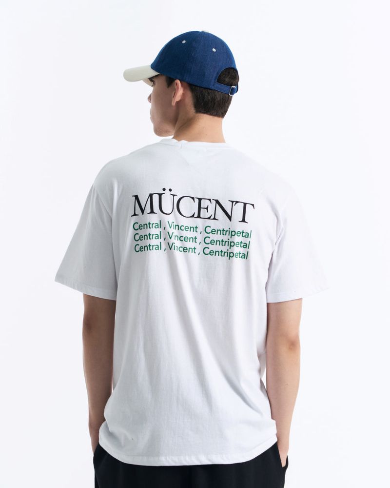 SLOGAN HALF T (Crop, Loose fit)