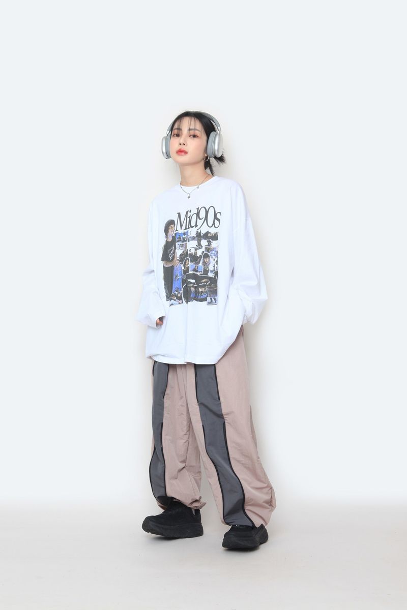 reel front zipper pants
