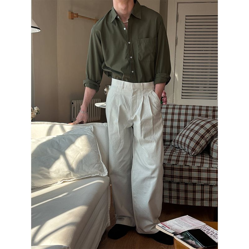 [S/S] エブリツータックコットンパンツ(3color)