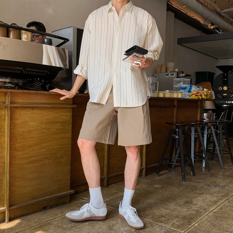 LMN Near Patch Bermuda Half Pants (4 colors)