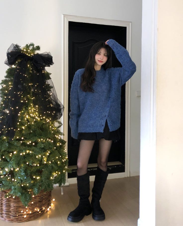 Double Buckle Suede Platform Sole Long Boots
