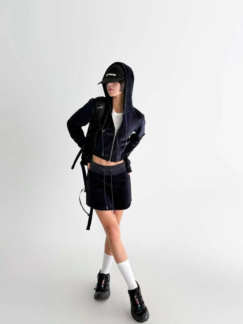 Royal Velvet Mini Skorts - 2 colours