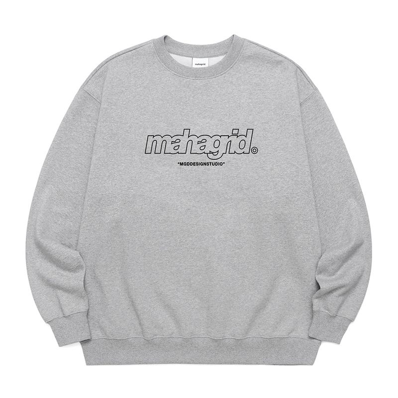 mahagrid（マハグリッド）の「サードロゴクルーネック（トップス）」