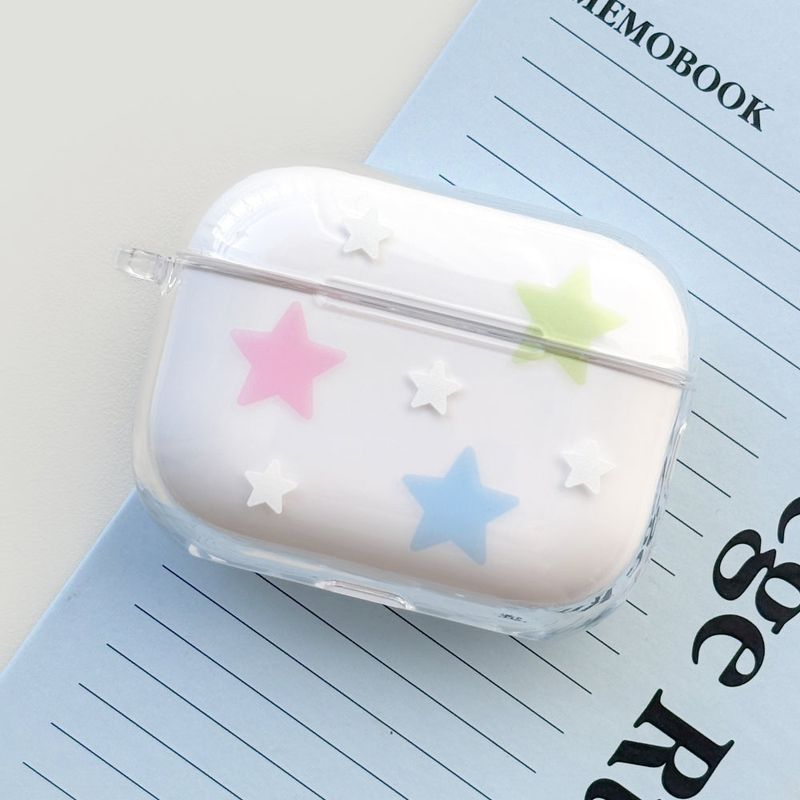 Monani Studio（モナニースタジオ）の「[AirPods] シンプルスターハードケース (ケースのみ)（スマホグッズ/小物）」