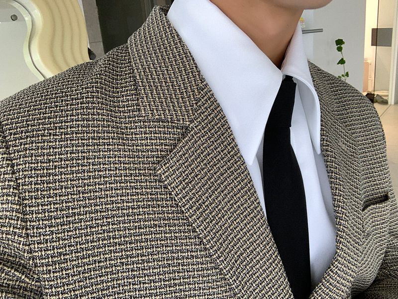 ASCLO Single Tweed Blazer (2color)
