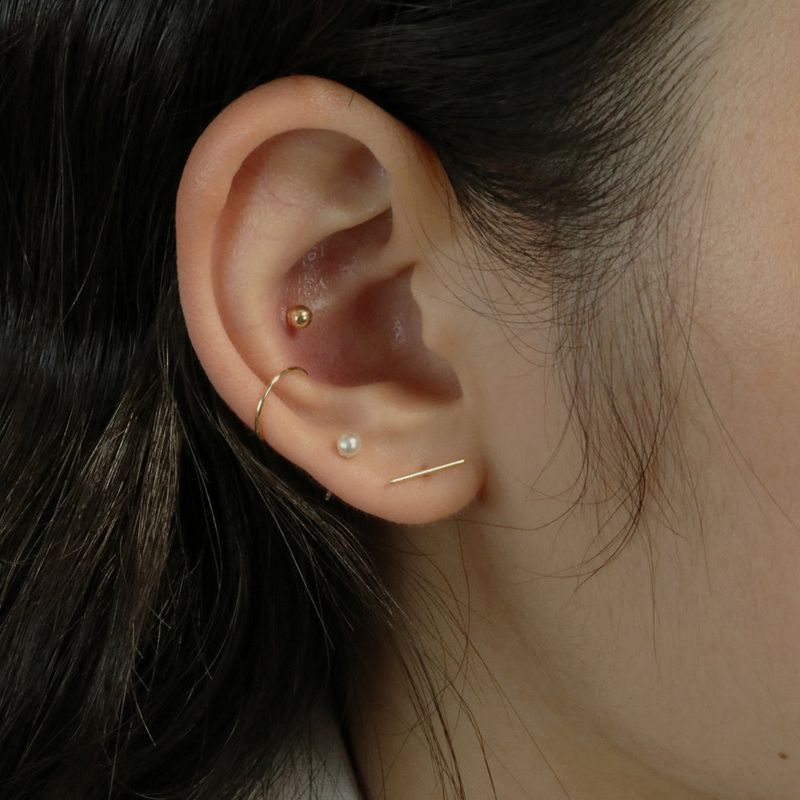 Less is more（レスイズモア）の「[single earcuff]14K GOLD-FILLED EARCUFF（Accessories）」