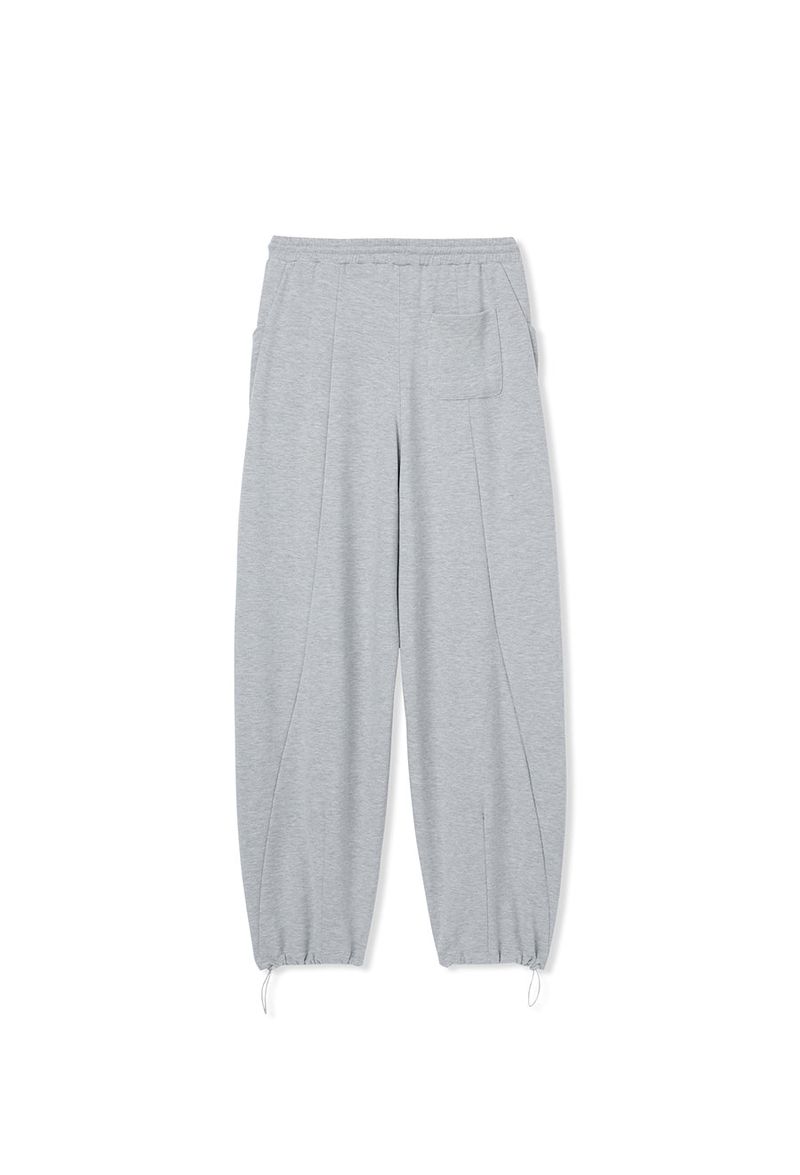 wavy sweat pants grey