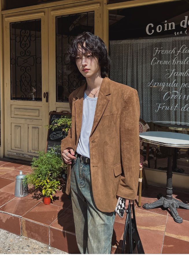 Of Suede Blazer