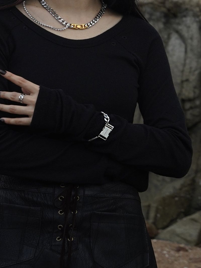 no.83 bracelet silver