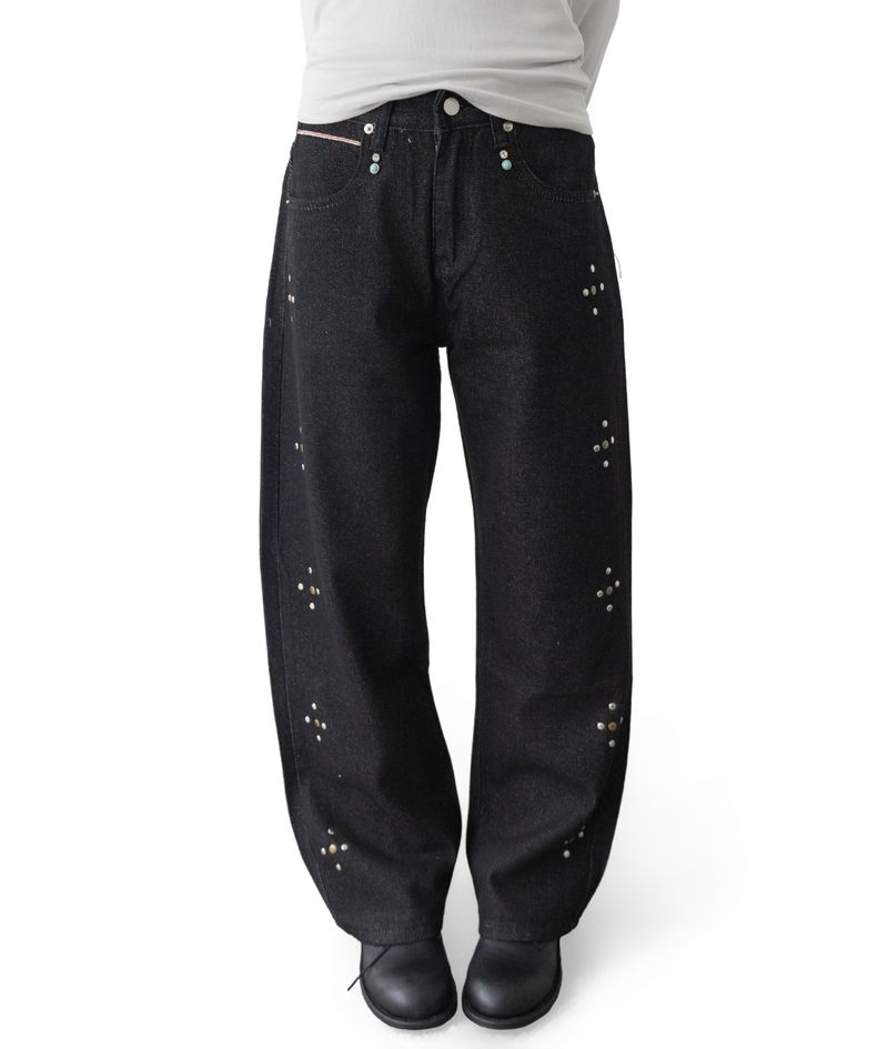 Mandy Studded Straight Pants