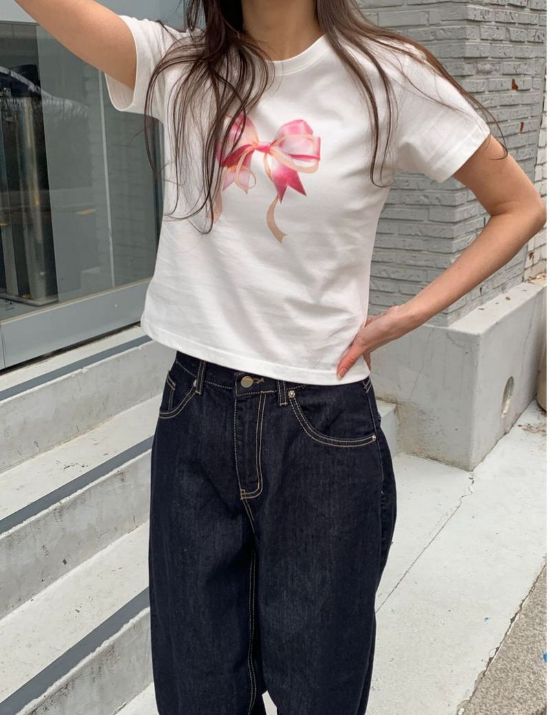 More wide denim pants