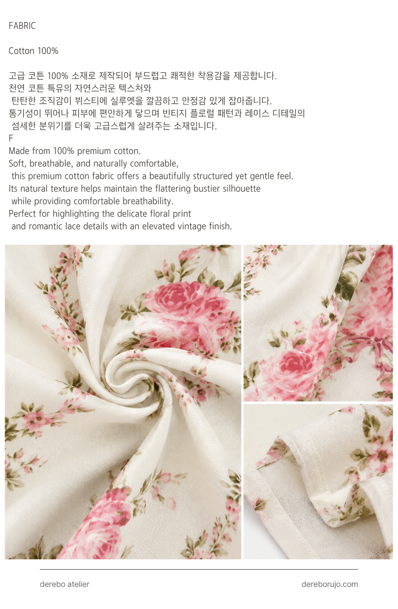 Flora Lace Bustier Blouse