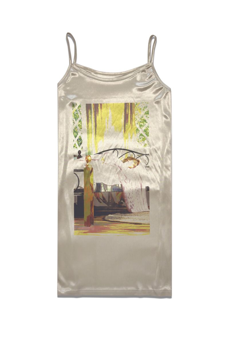 KATER（カーター）の「sleeping pills slip BEIGE（Dresses）」