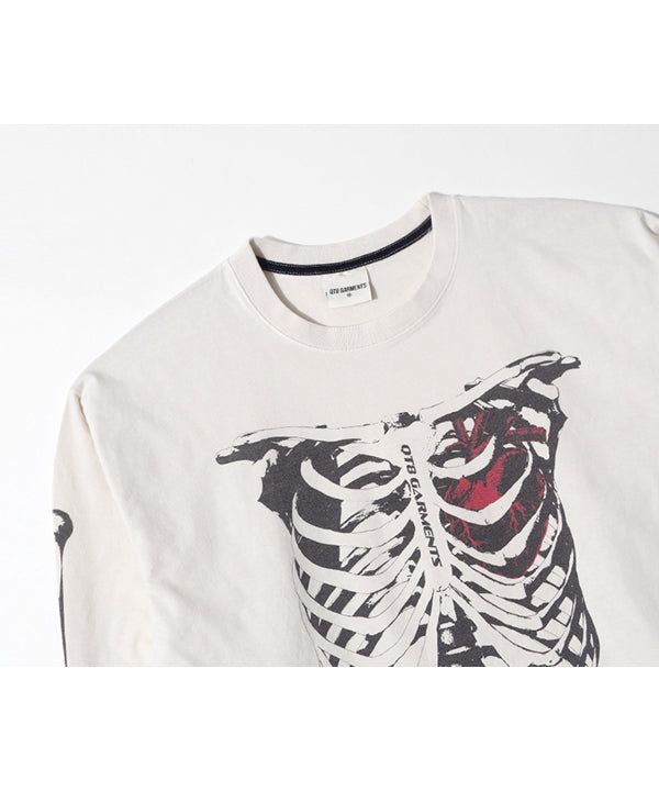 RG Bones EC Washed Long Sleeve (Ecru)