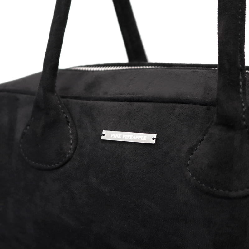 SUEDE BAGUETTE BAG (2 COLORS)