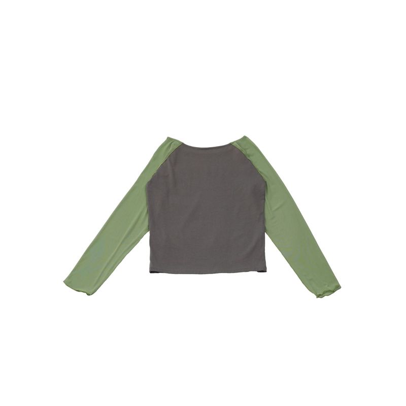 sleeve switching tops