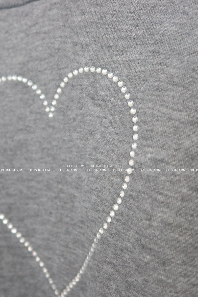 Heart Cubic Napping Hooded & Jogger Two-Piece Set
