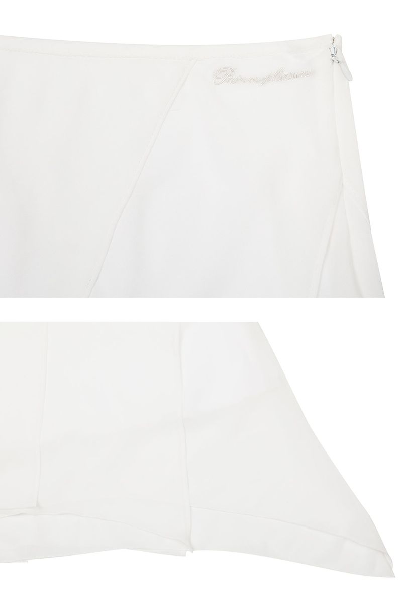 FAIRY MIDI SKIRT white