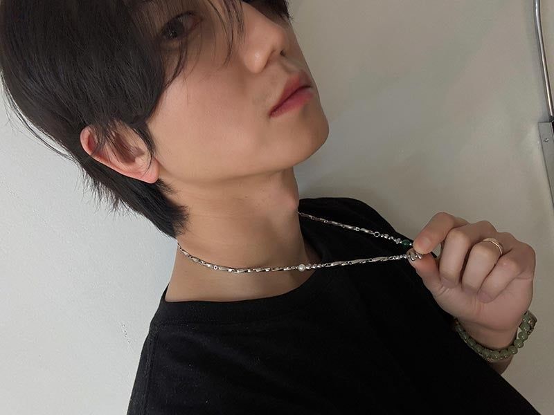ASCLO（エジュクロ）の「[A-A0074] ストーンメビウスネックレス（Accessories）」
