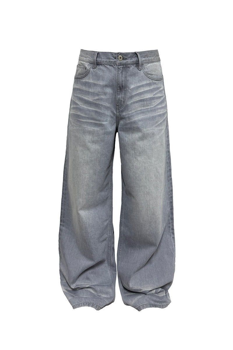 JCAESAR(ジュリウス・シーザー)の「Pleated Washed Jeans(Pants)」