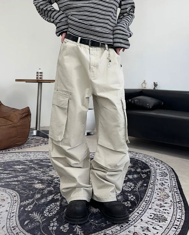 SATIIIZ（サティーズ）の「Ento Parachute Cargo Pants（Pants）」