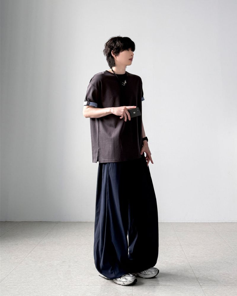 Ice Curve Wide Pants