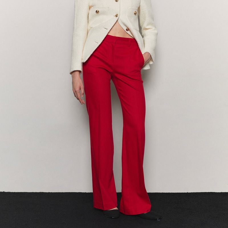 SSOKIN（ソキン）の「Tailored Flared Pants_Red（Pants）」