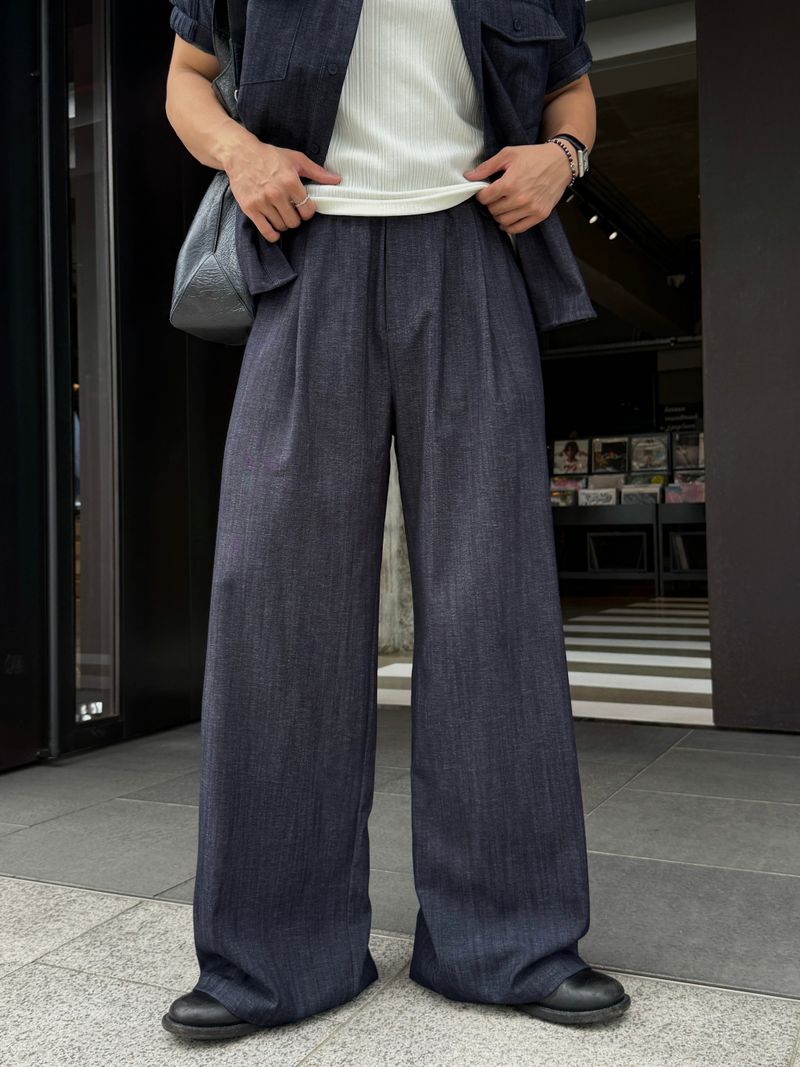 Mir banding denim pants