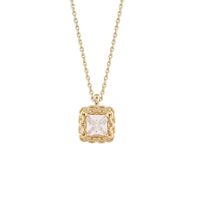 golden beige necklace