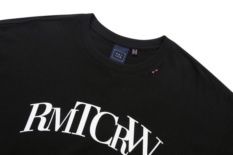 RECENT ARCH LOGO TEE SHIRT_BLACK