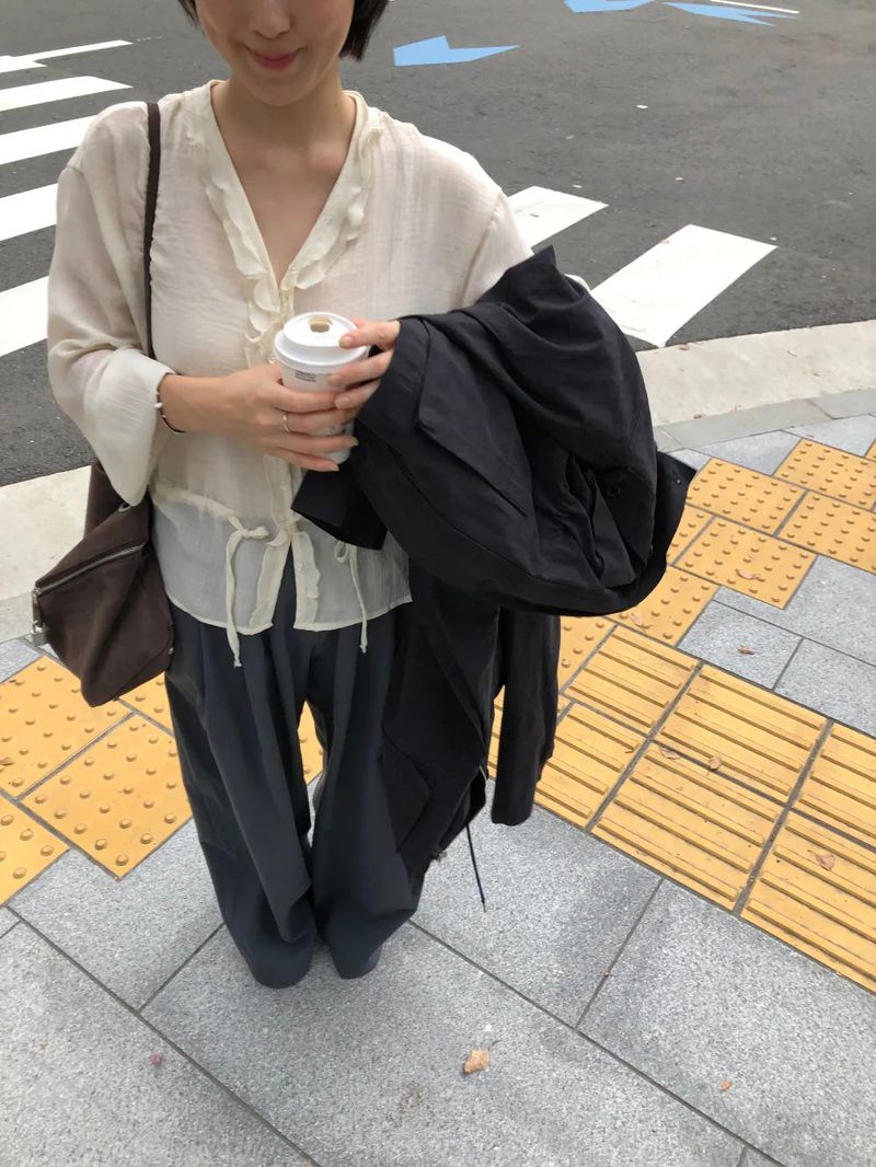 Ruffle blouse