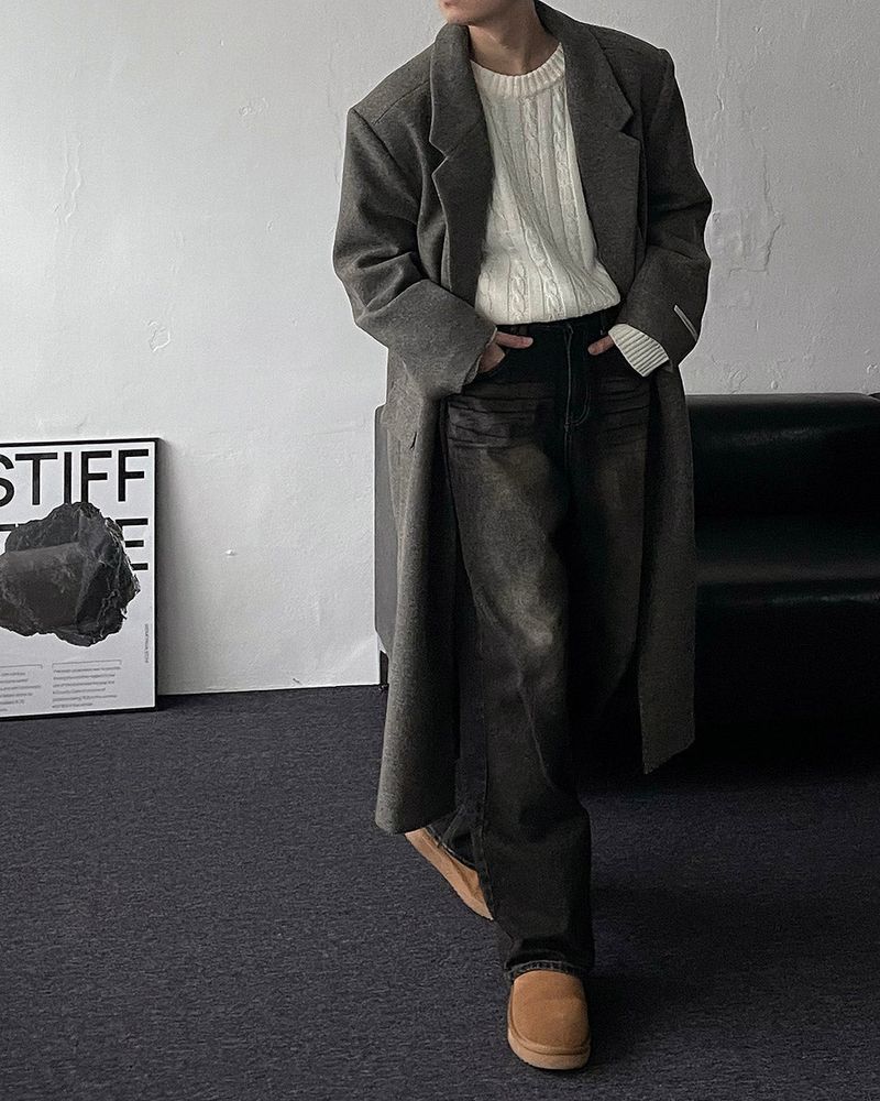 COZINESS（コジネス）の「YM Lauren Wool Dart Coat (4 colors)（Jackets/Outerwear）」