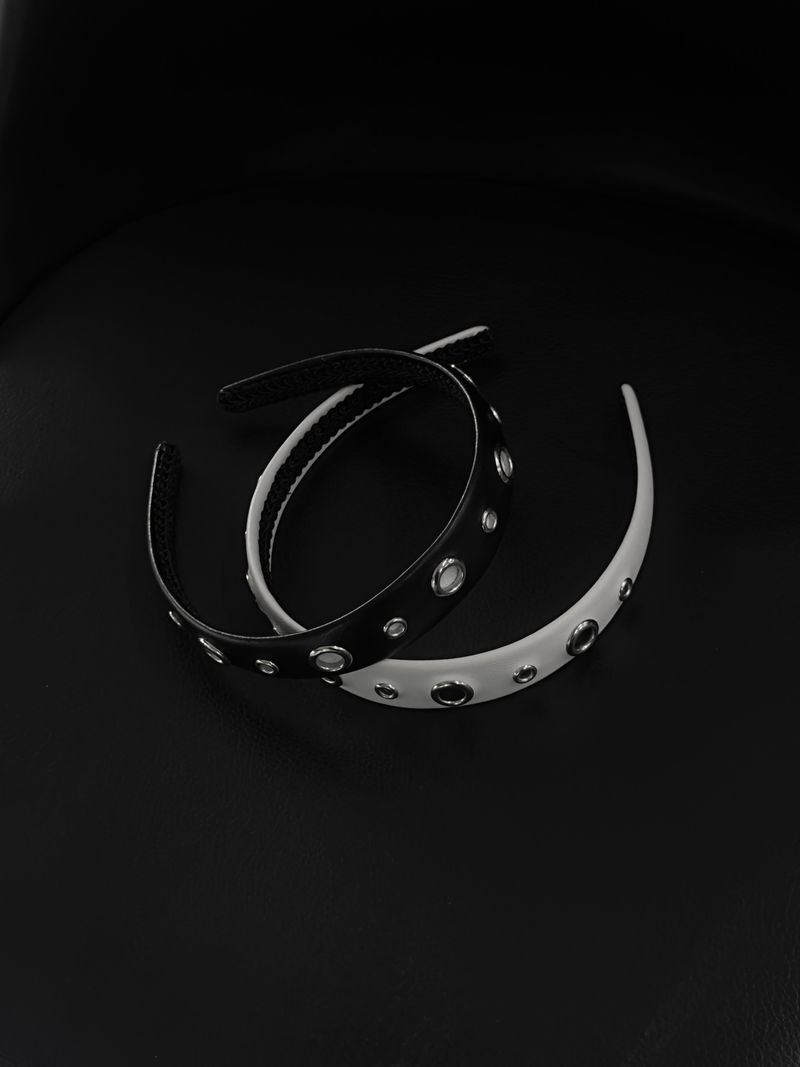 eyelet headband (2color)