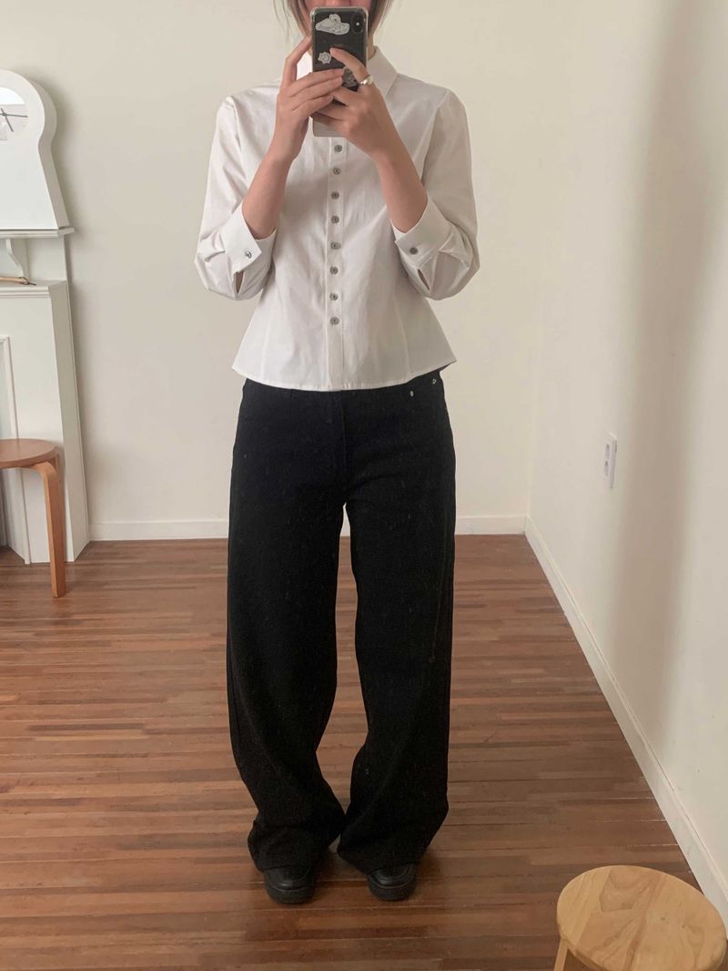 Striped 3/4 Sleeve Shirt