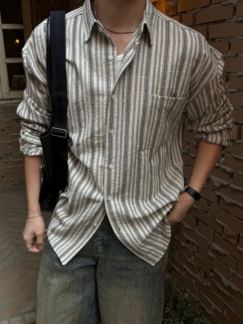 Settle stripe shirt