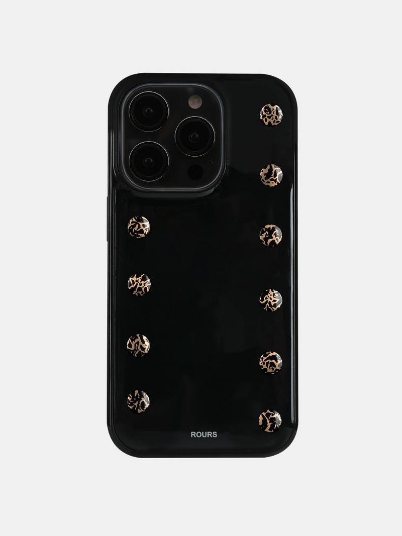line stud case (leopard)