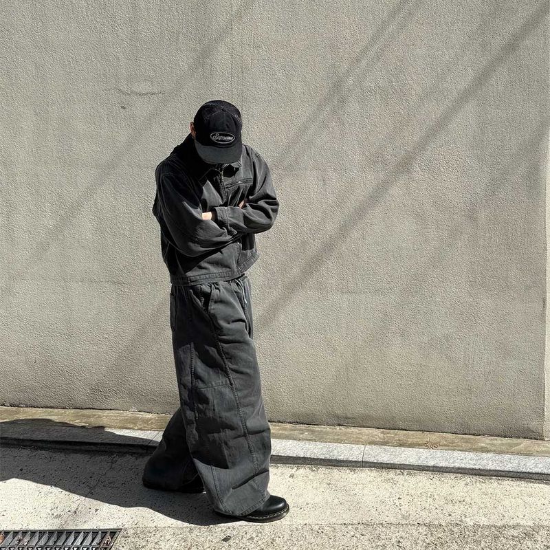 HundoP(ハンドピー)の「Wide Pigment Seamed Balloon Pants(Pants)」