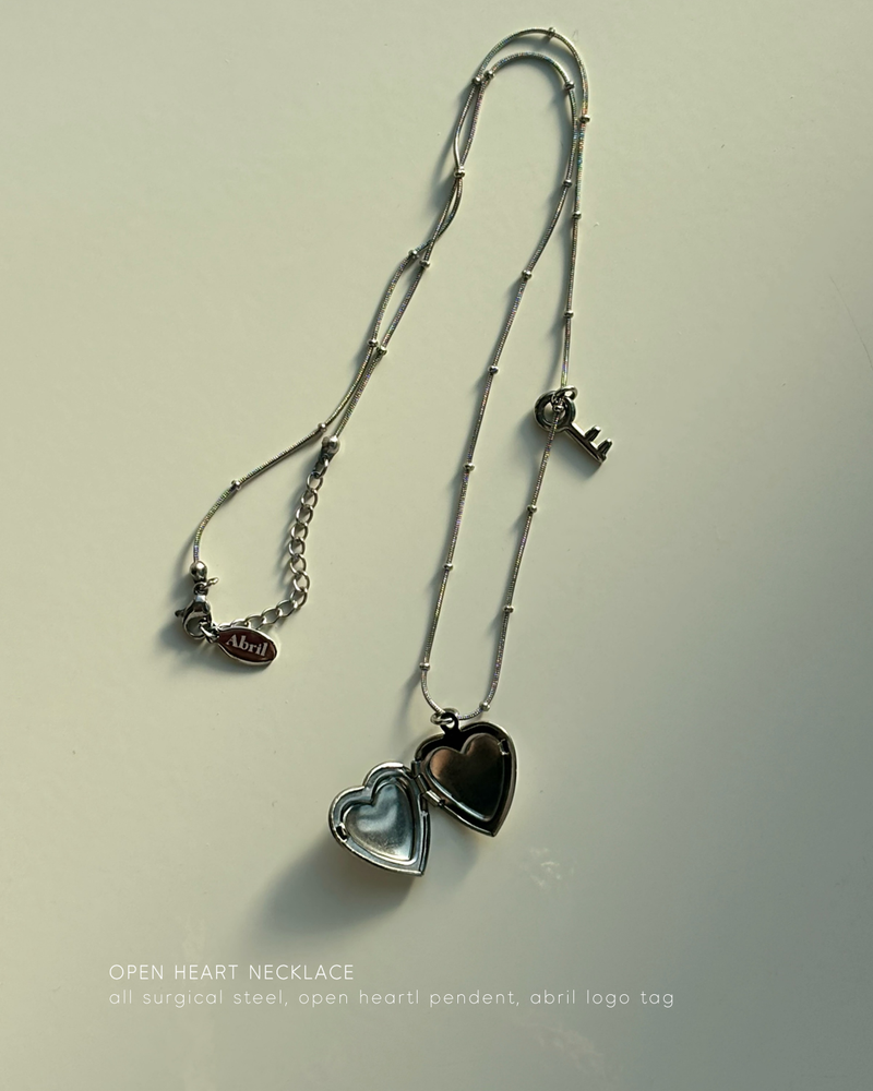 Open Heart Necklace