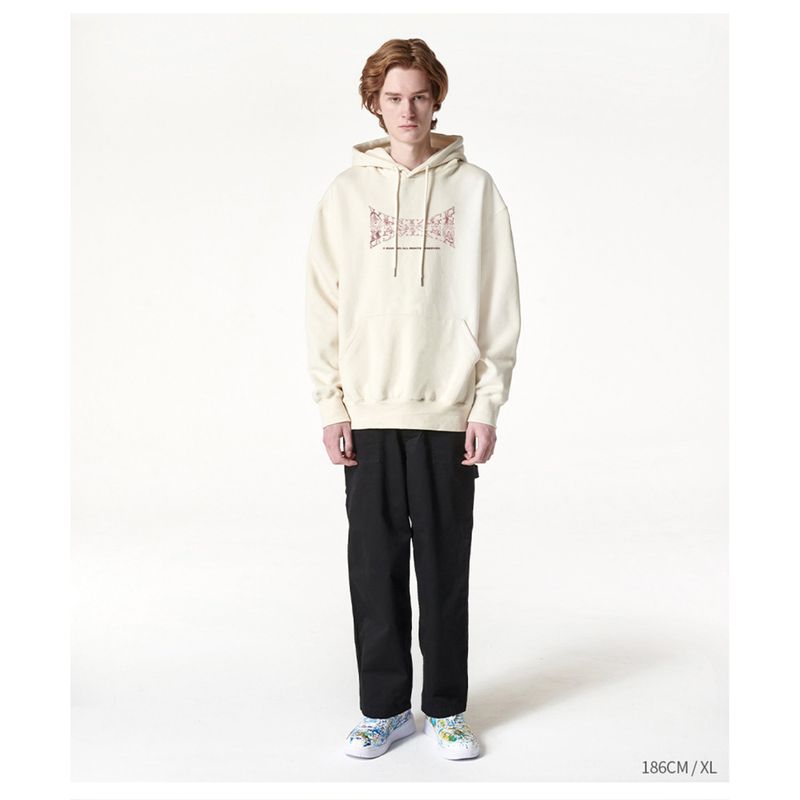 VINTAGE WIDE LOGO HOODIE