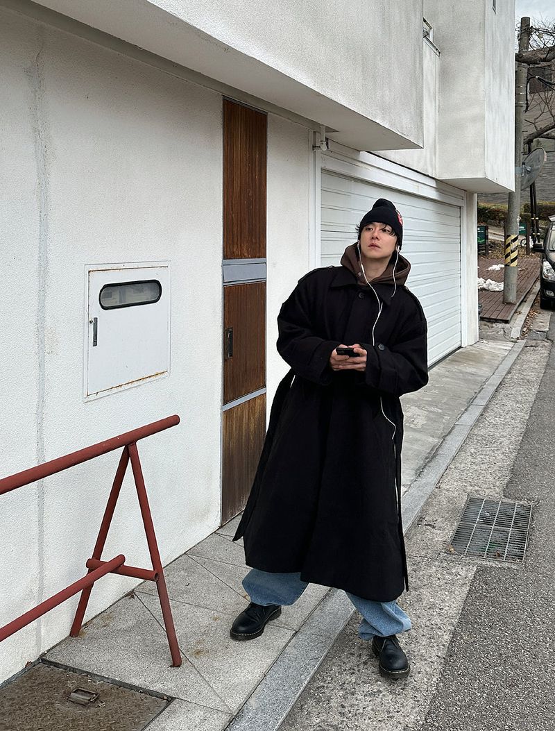 No.1031 wool30 B over COAT (3color)