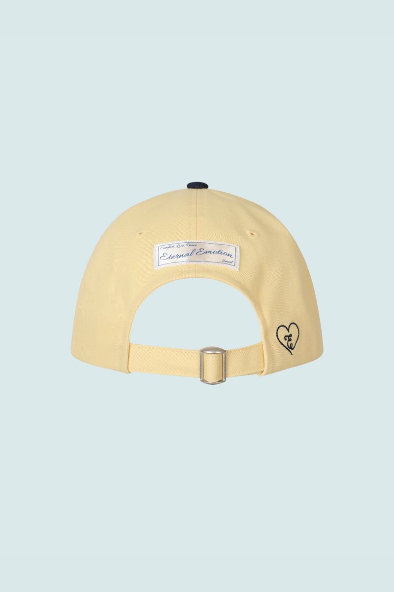 CONTRAST WAVE LOGO CAP (YELLOW)
