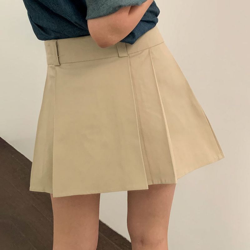 Pleated Mini Skort