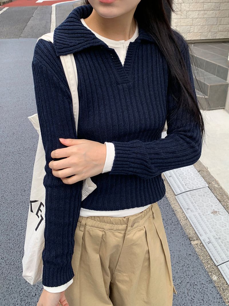 HARRY COLLAR KNIT (4C)