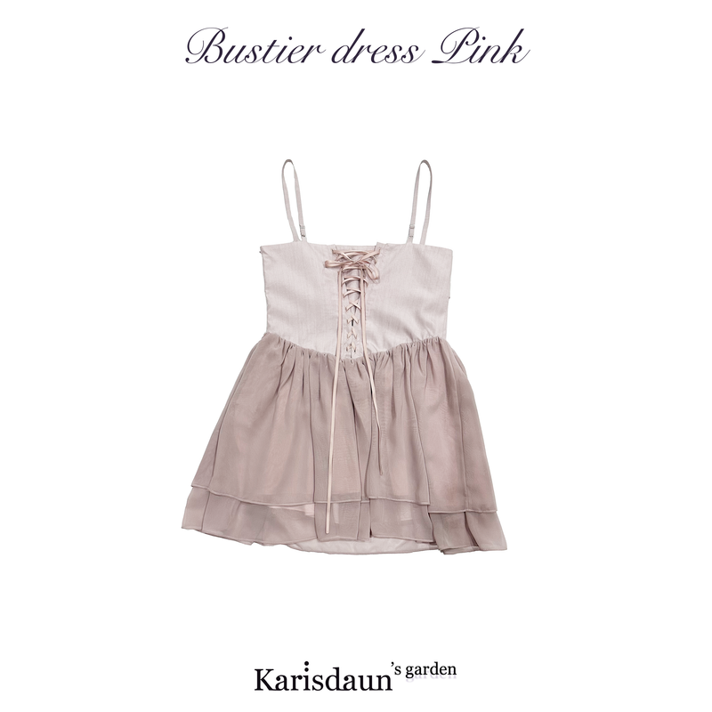 Bustier dress Pink