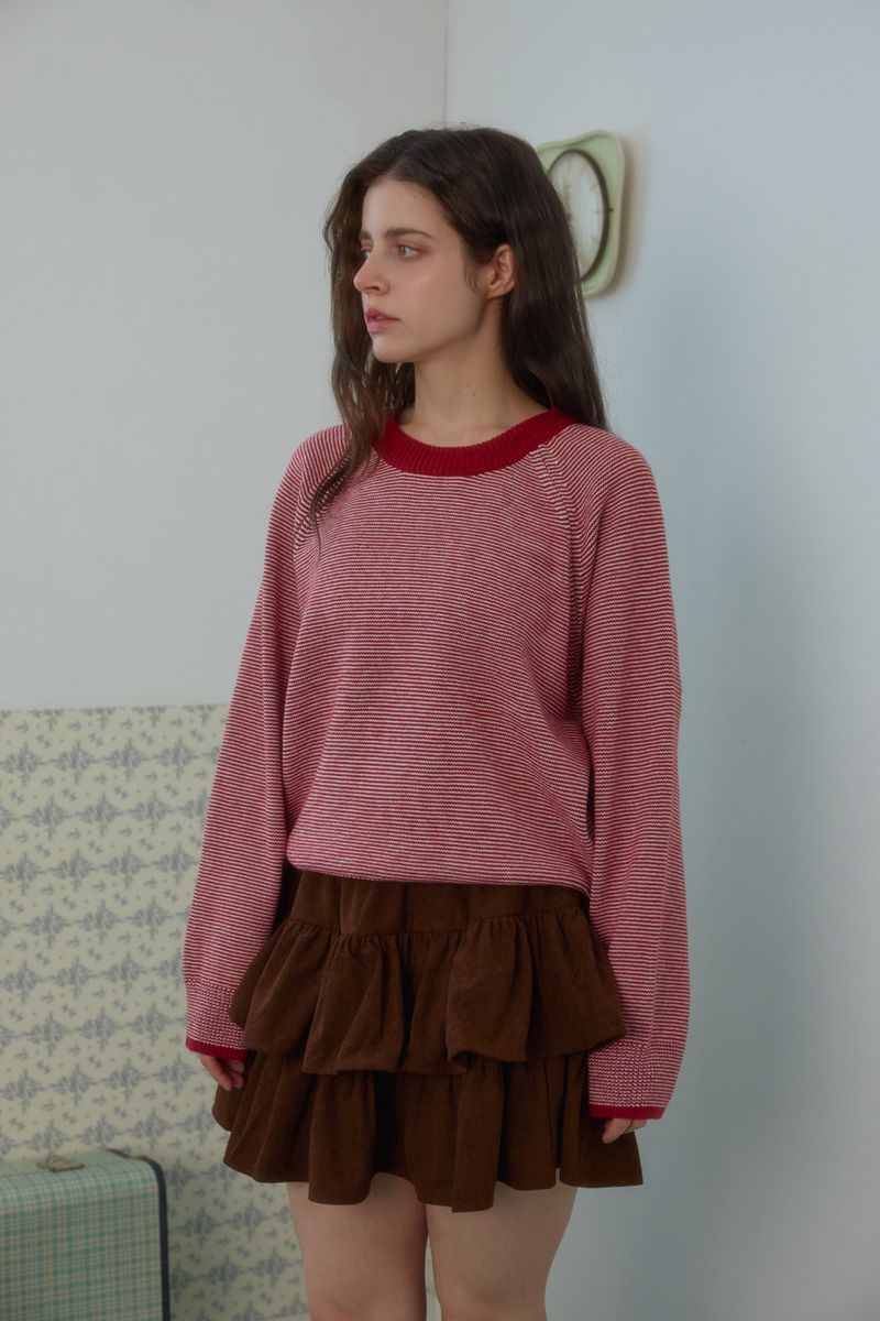 CANDY STRIPE COLOR KNIT