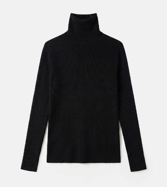 Basic mohair turtle knit