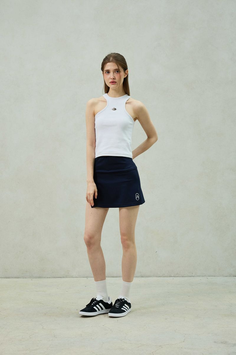 BONNY JERSEY SKIRT PANTS / NAVY